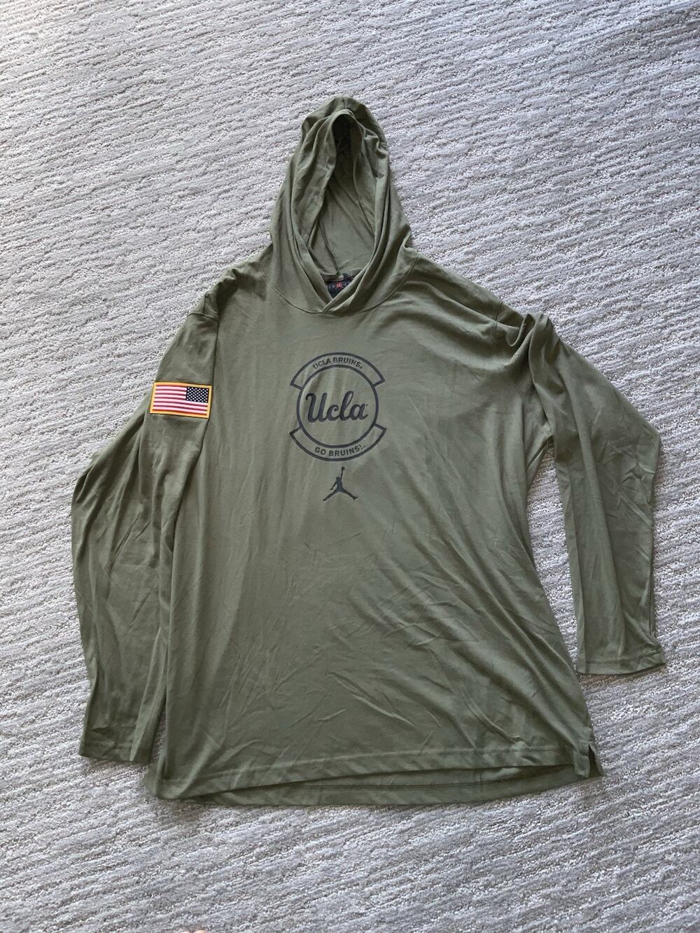 Nike Dri-FIT UCLA Bruins ‘Military Appreciation’ Team Issue Hoodie 2XL NCAA